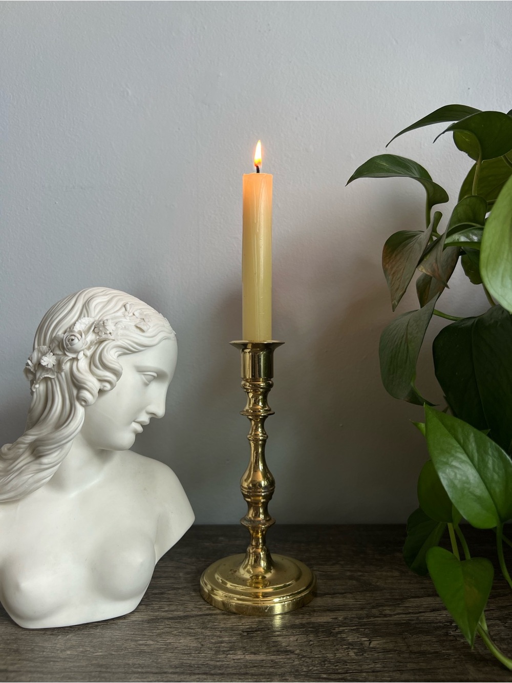 Vintage Brass Candlestick
